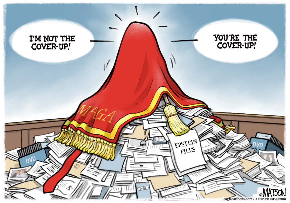 Trumps Sweeps Epstein Files Under MAGA Rug