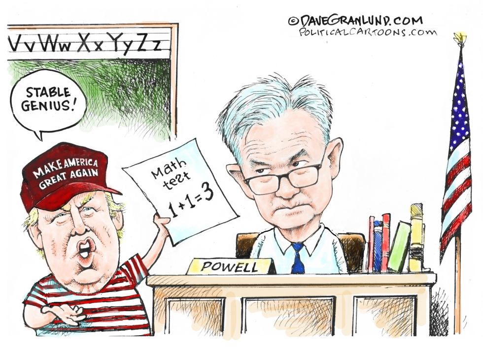 Trump vs Jerome Powell