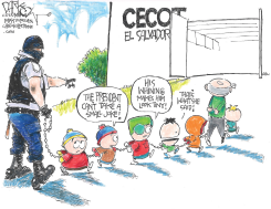 TRUMP FUMES OVER SOUTH PARK by John Darkow
