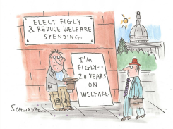 REDUCE WELFARE by Harley Schwadron