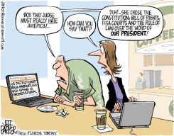 NSA EAVES DROPPED  by Jeff Parker