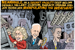 CLINTON, BIDEN AND OBAMA MANIPULATING THE WEATHER by Monte Wolverton