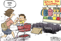 BACK TO SCHOOL TARIFFS by Jeff Koterba