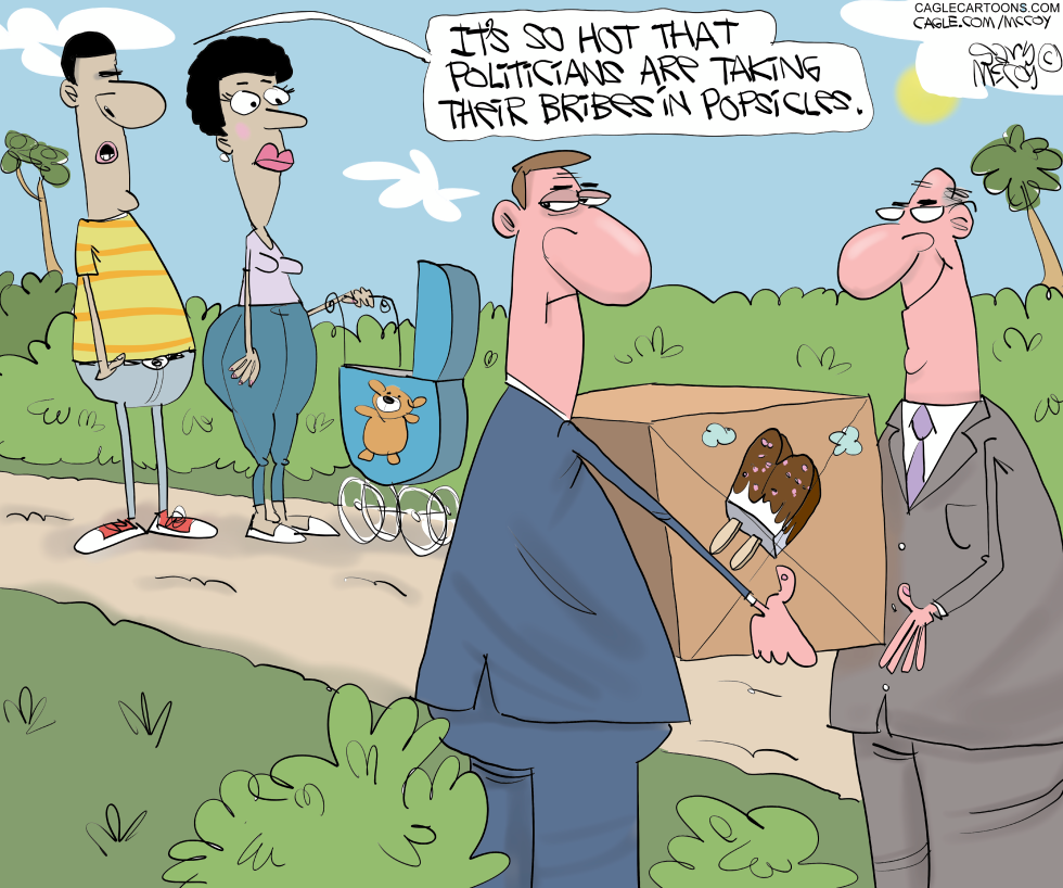 Bribing Politicians In Summer