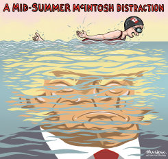MID-SUMMER DISTRACTION WITH SUMMER MCINTOSH by Graeme MacKay