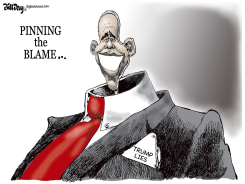 PINNING THE BLAME by Bill Day