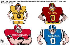 WASHINGTON REDSKINS OR WASHINGTON COMMANDERS OR by Bruce Plante