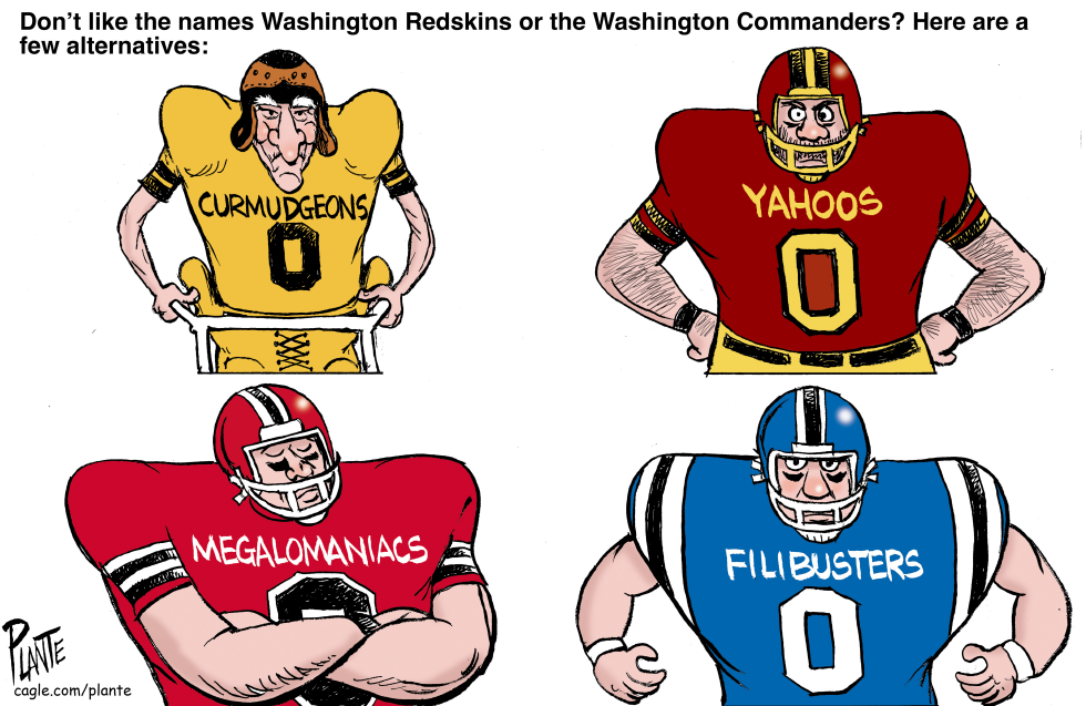 Washington Redskins or Washington Commanders or...