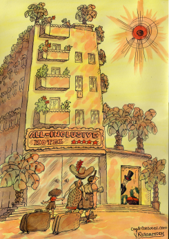 ALL INCLUSIVE TOURISM by Vladimir Kazanevsky