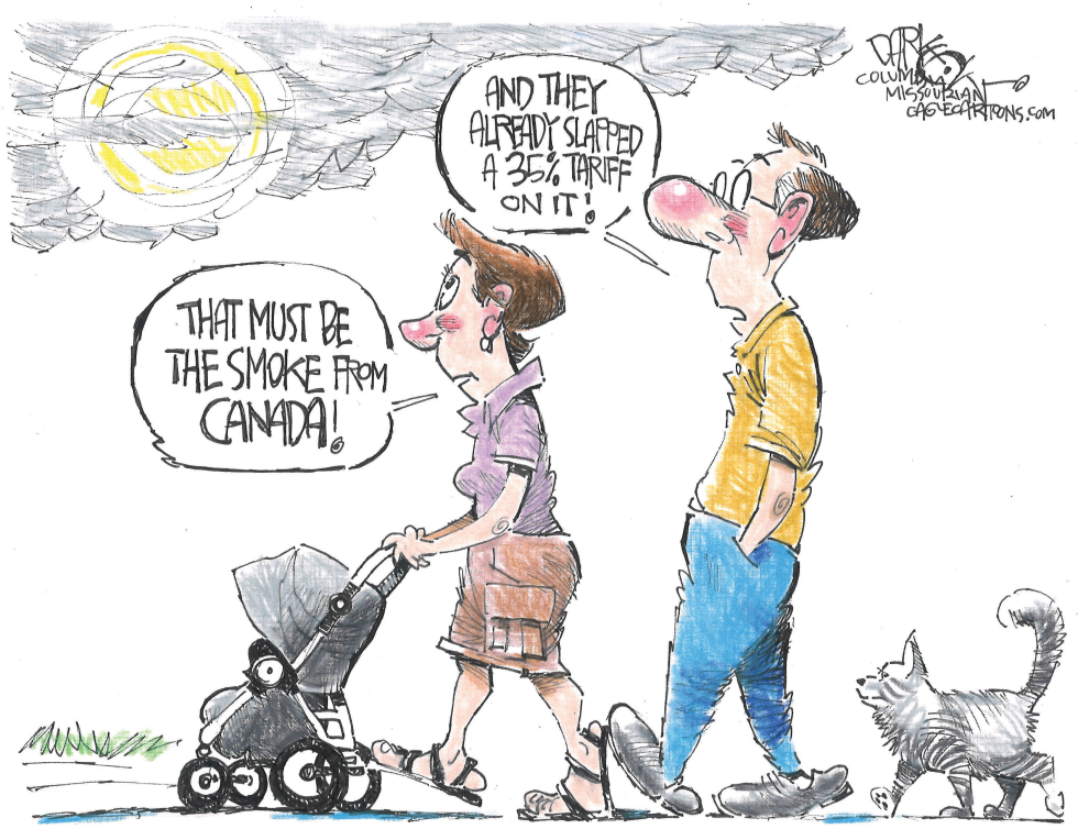 Tariffs on Canada smoke