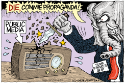 GOP TRIES TO KILL PUBLIC MEDIA by Monte Wolverton
