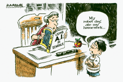 USING A.I. IN SCHOOLS by Jimmy Margulies