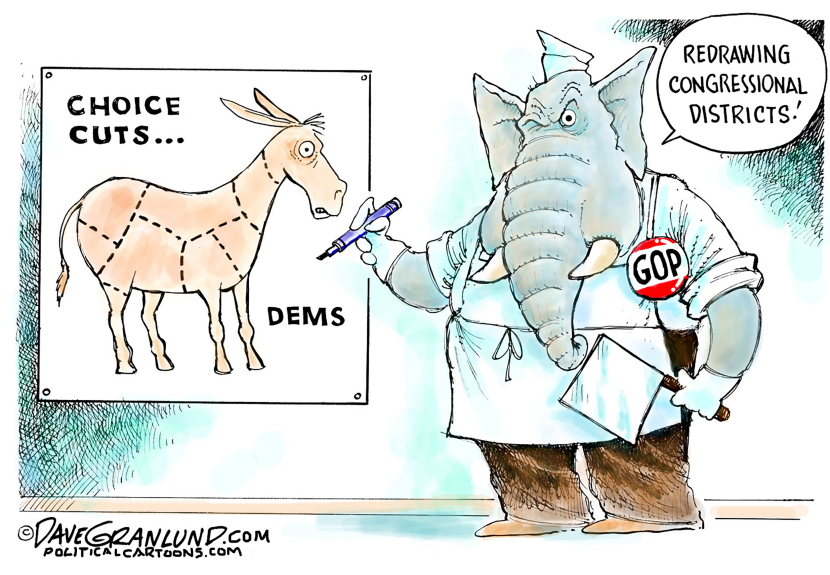 GOP and districts redraw