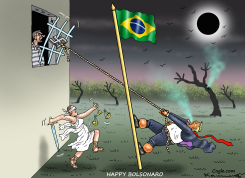 HAPPY BOLSONARO by Marian Kamensky