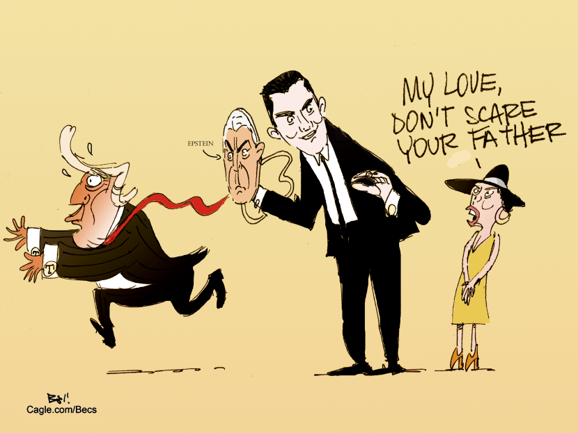 Barron has fun.