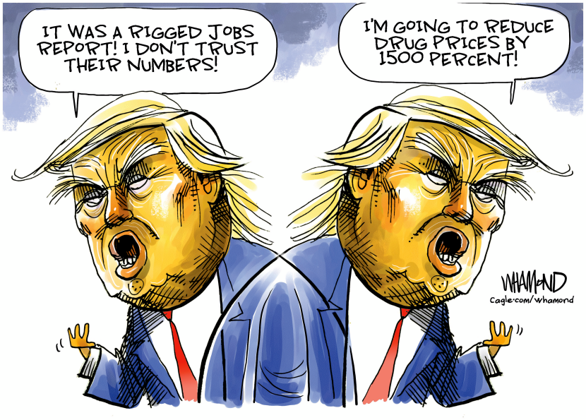 Trump's job report math