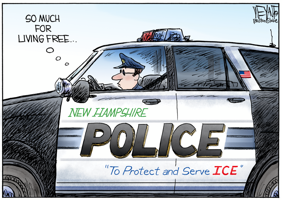 Police Protecting ICE
