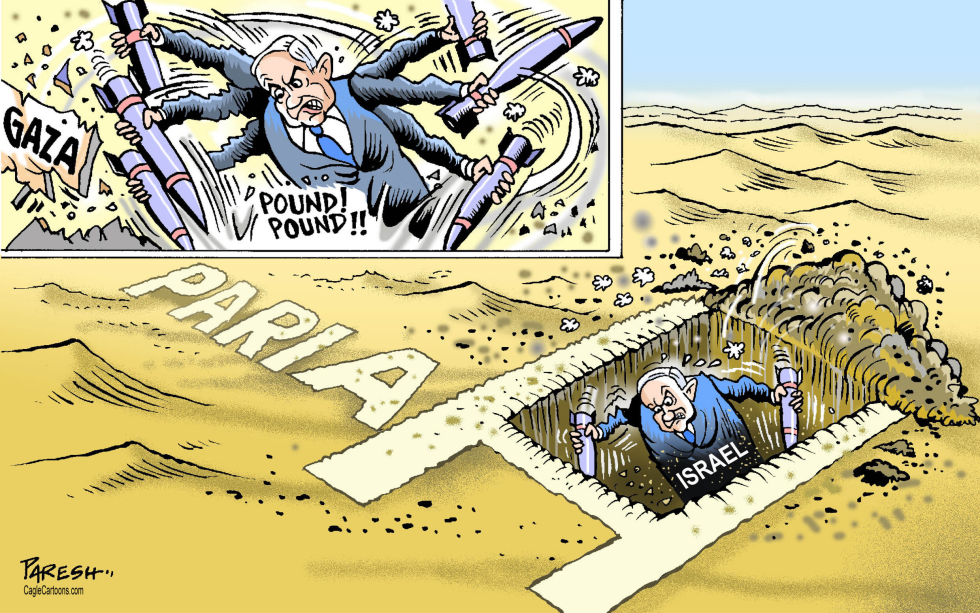 Israel becomes pariah
