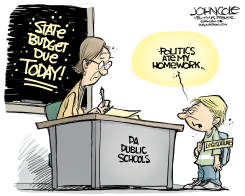 PA LATE STATE BUDGET COMPLICATES NEW SCHOOL YEAR by John Cole