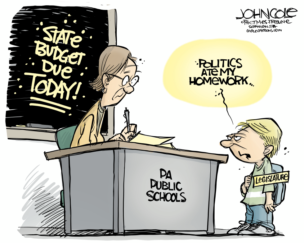 PA Late state budget complicates new school year