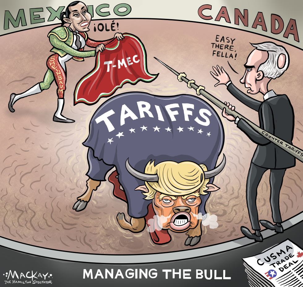 Sheinbaum and Carney manage Trump tariff bull