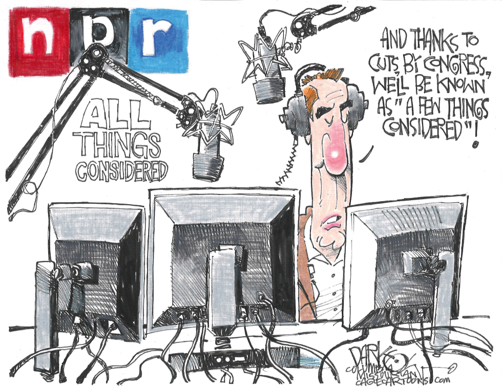 Public broadcasting cuts