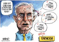 RFK'S MRNA BRAINWORM by Dave Whamond