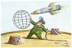 WAR GLOBAL CYRCUS  by Marco De Angelis