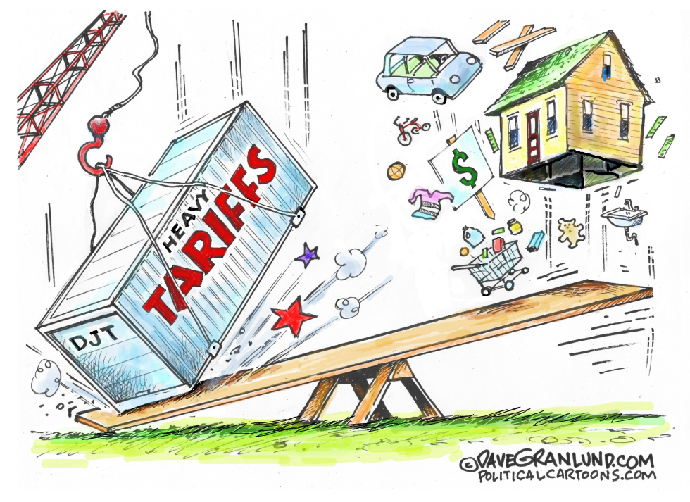  TARIFFS AND PRICES by Dave Granlund