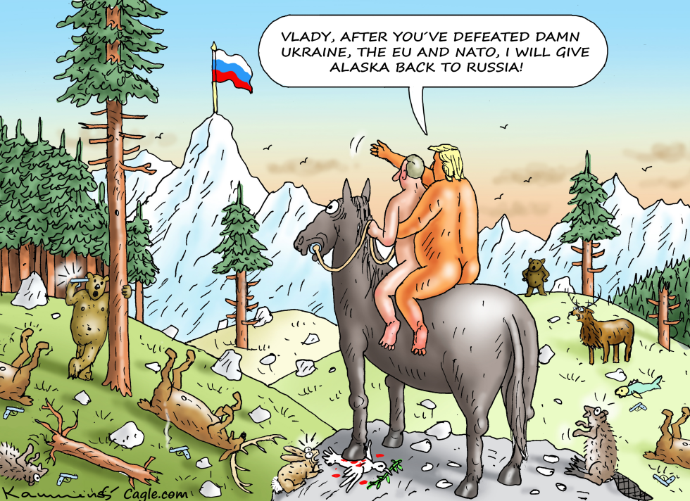 NAKED PEACE RIDING IN ALASKA