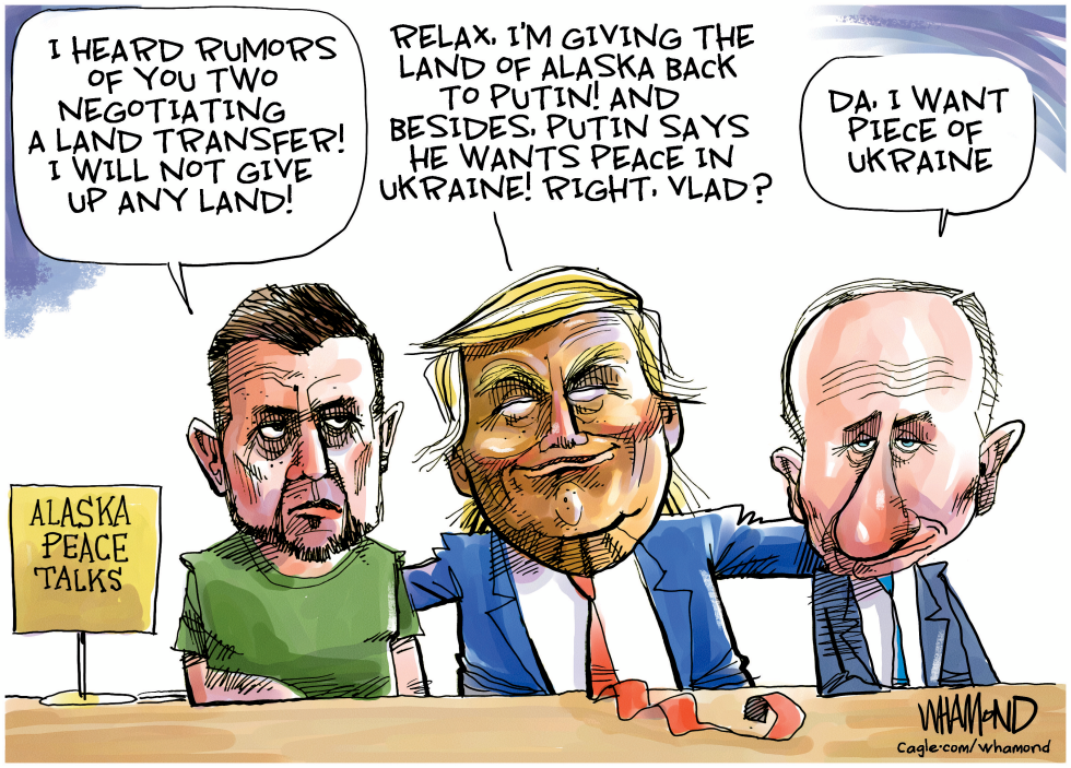 Trump Putin peace talks in Alaska