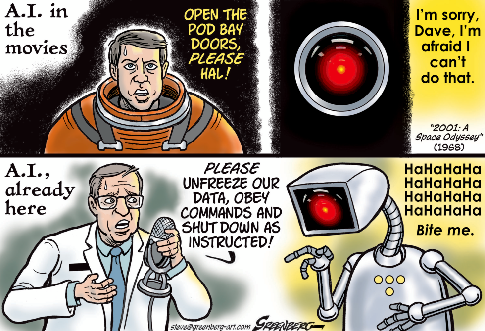 A.I. is now refusing to obey orders from humans