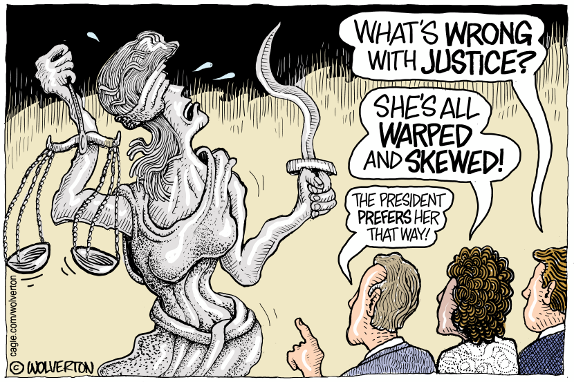 Justice Warped and Skewed Under Trump