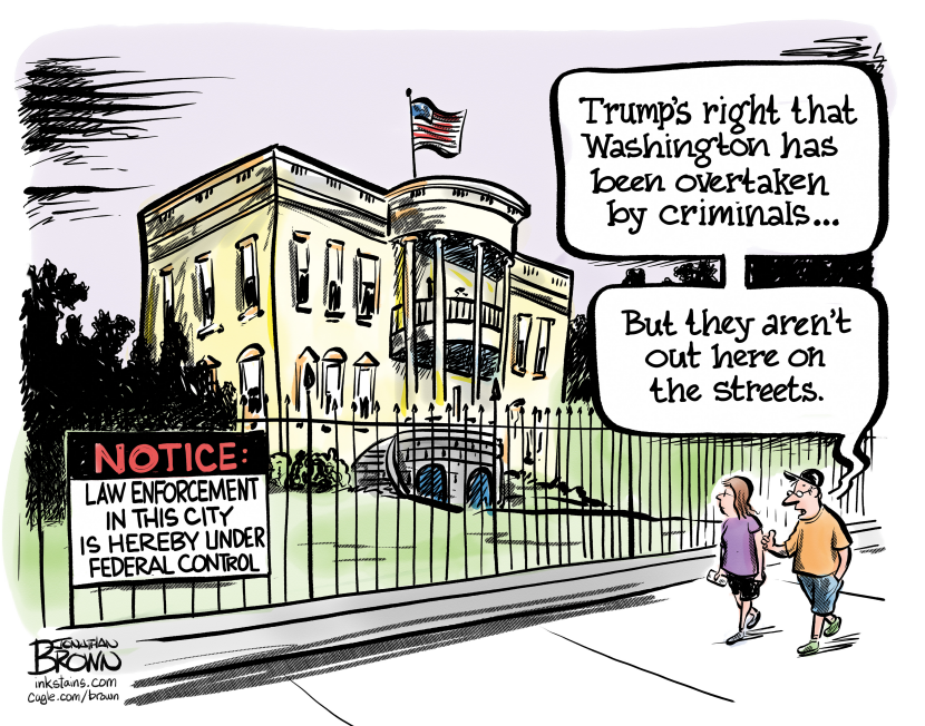 Trump takes over DC police