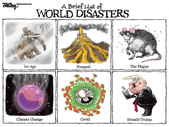 BRIEF LIST OF WORLD DISASTERS by Bill Day