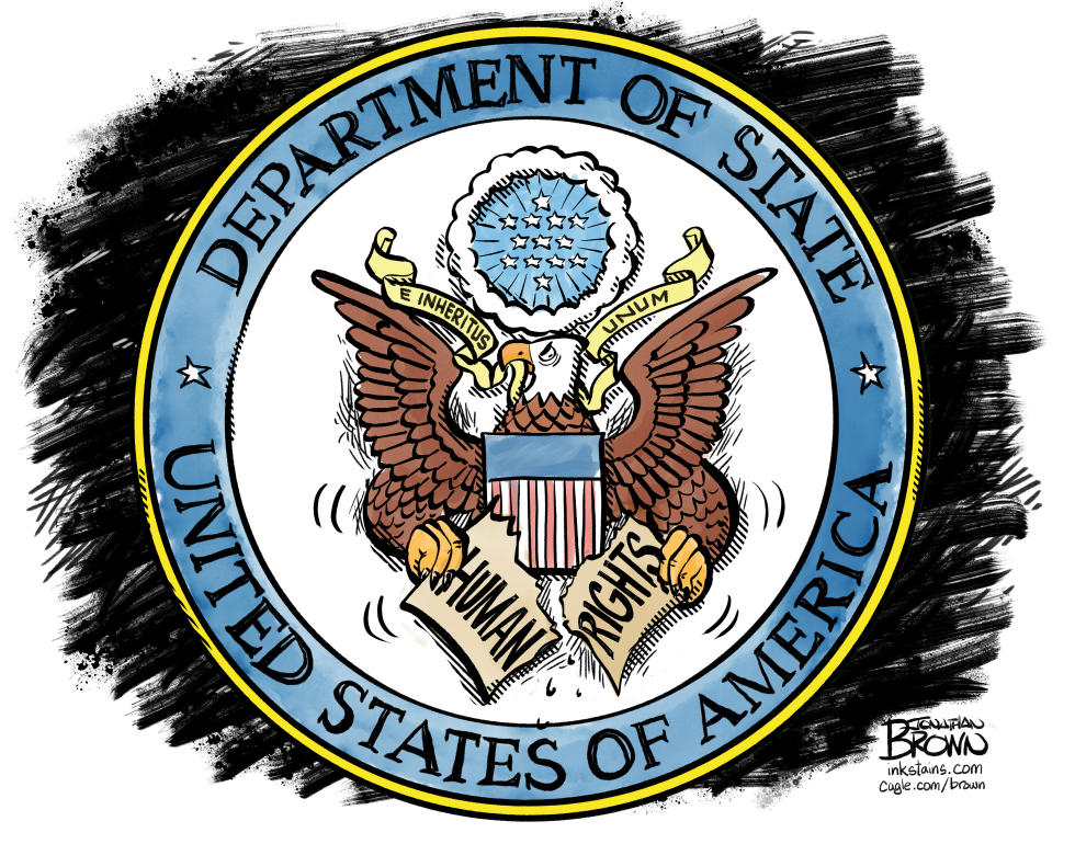 U.S. State Dept rips human rights from report