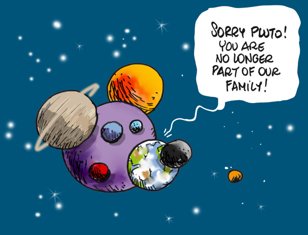 Pluto Is Not A Planet-COLOR