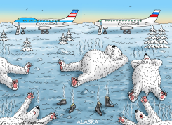 PEACE EATING IN ALASKA by Marian Kamensky
