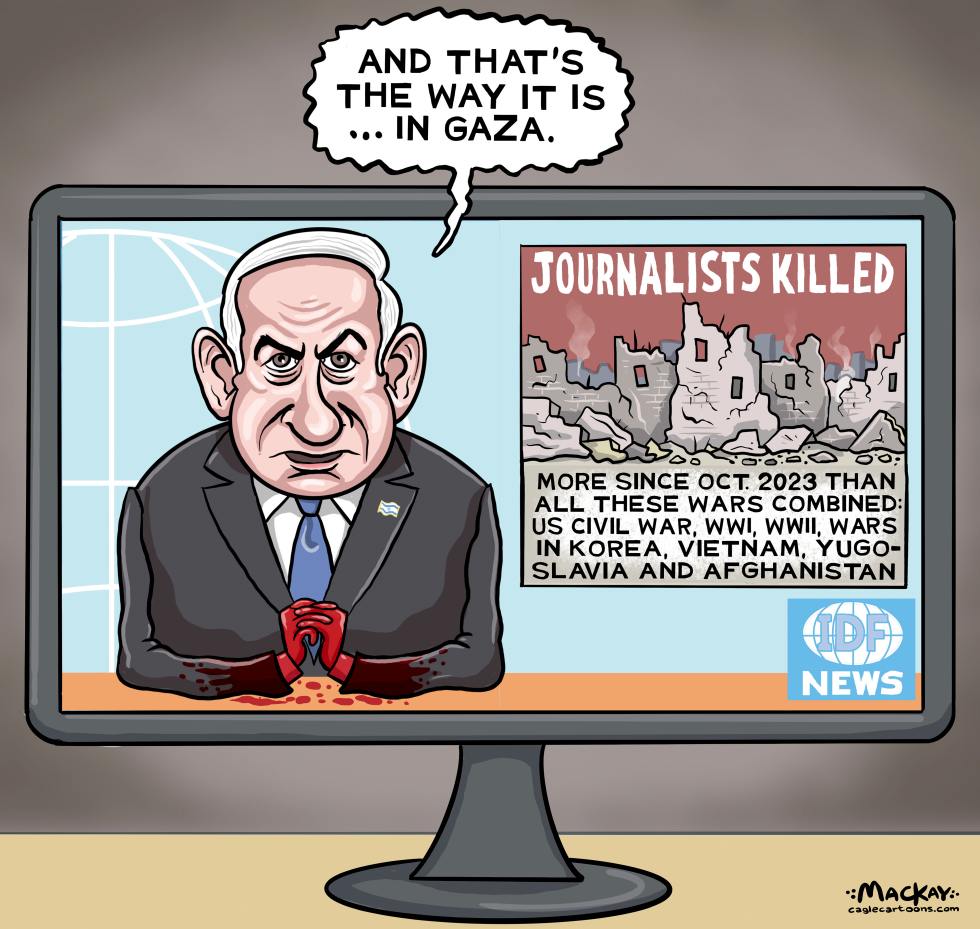 Benjamin Netanyahu news anchor