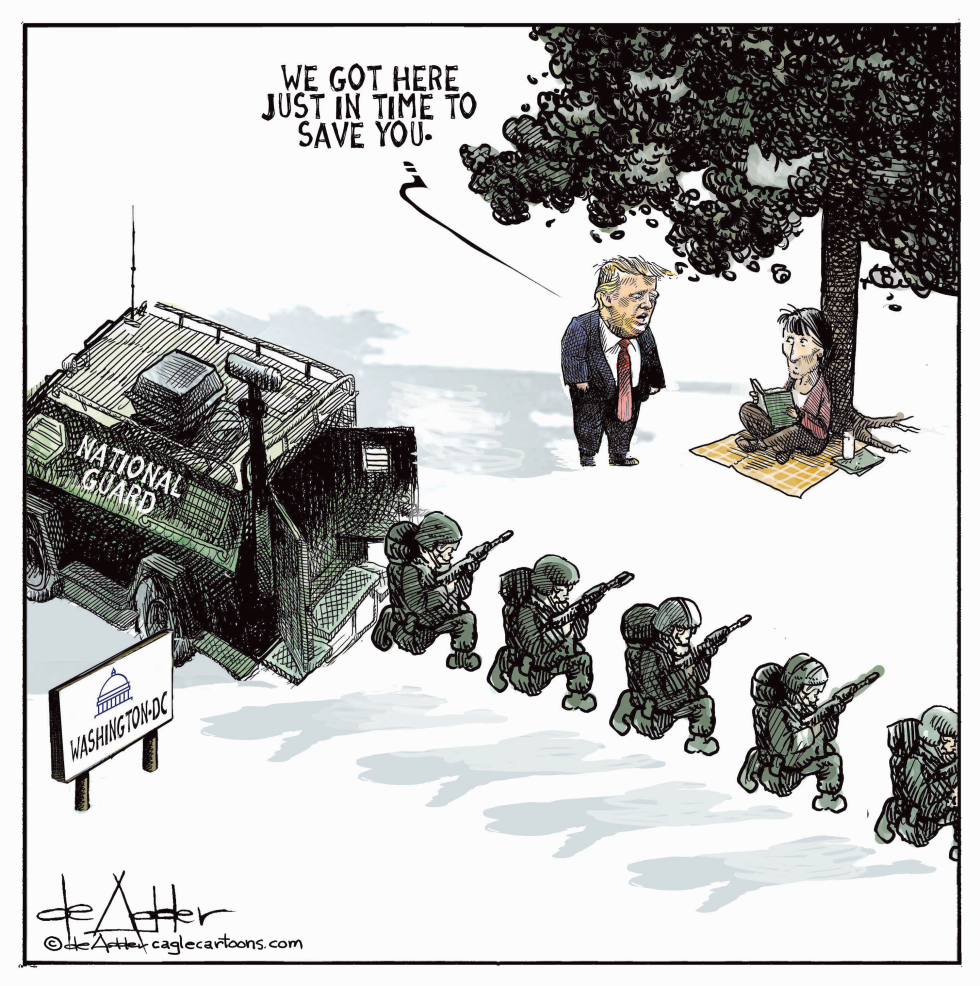 Trump calls in National Guard to Washington, D.C.