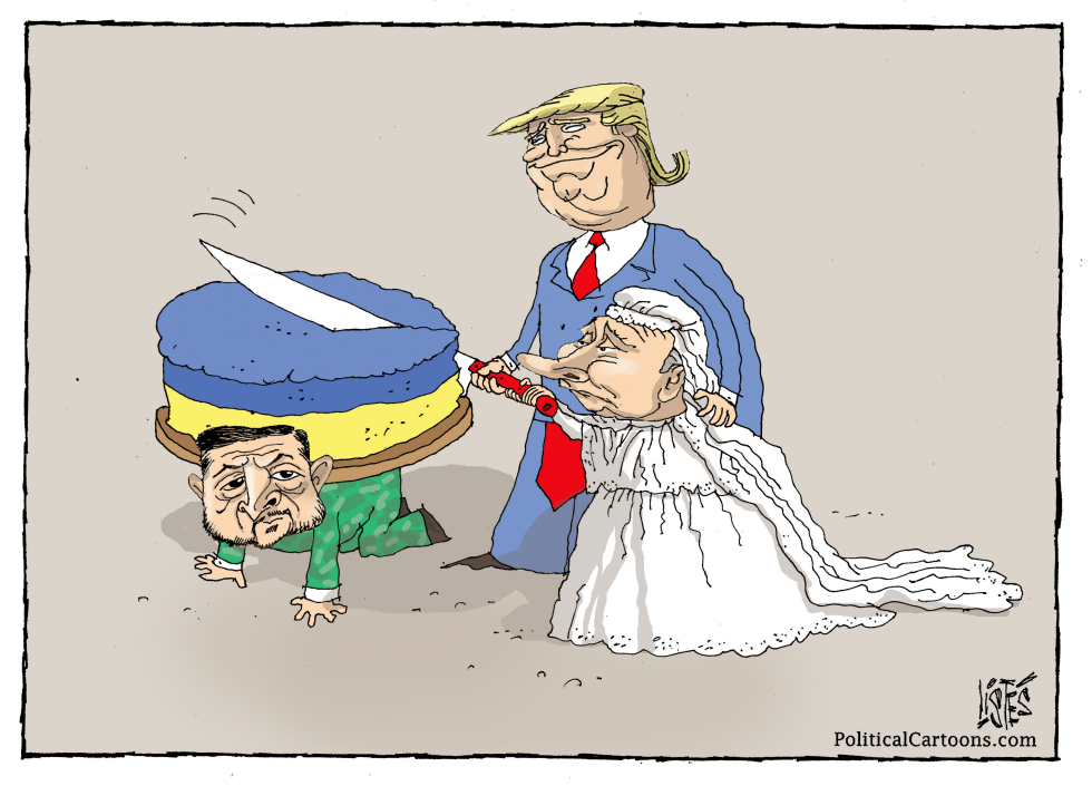 TREUMP, PUTIN AND ZELENSKY FINALLY TOGETHER