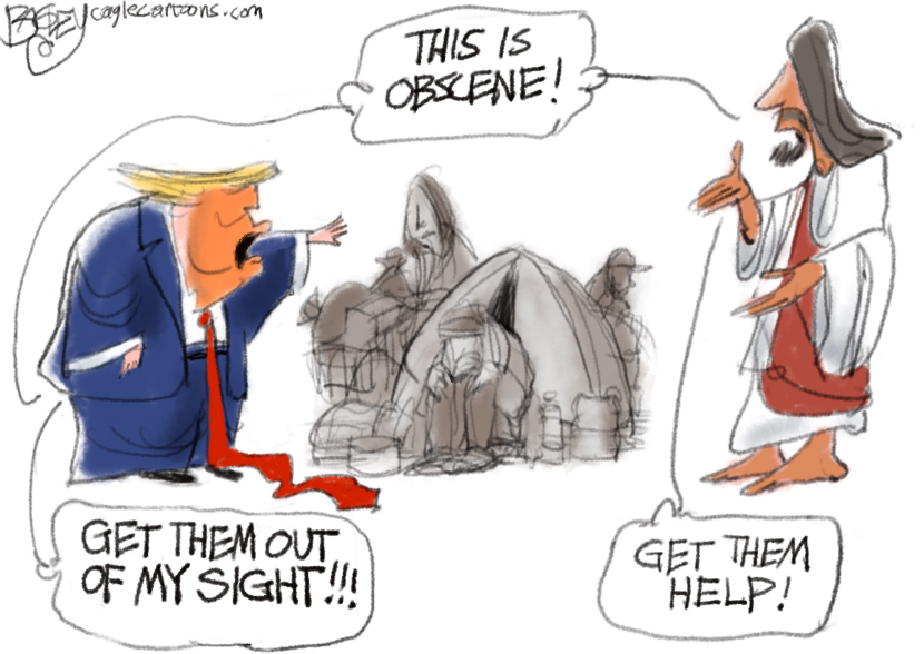 Trump's Take on Homelessness: Out of Sight, Out of Mind