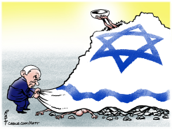 NETANYAHU REDECORATES by Ratt