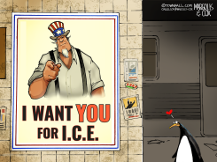 UNCLE SAM WANTS YOU TO JOIN ICE by Margolis & Cox