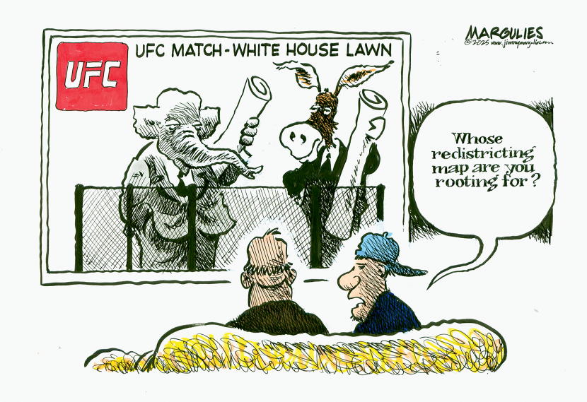 UFC Match on White House Lawn