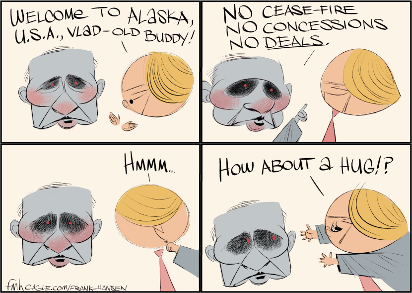 Putin And Trump Negotiate