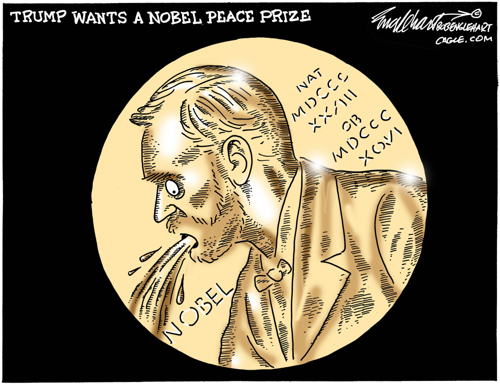 Trump Wants A Nobel Peace Prize