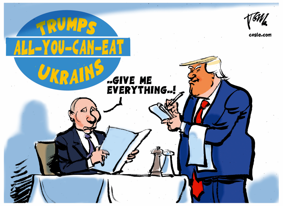 Trump serving Putin