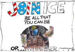 ICE RECRUITMENT POSTER by Randall Enos