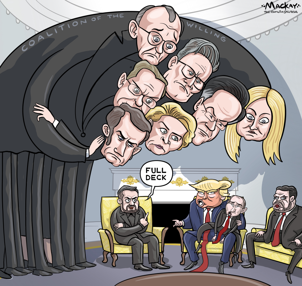 Zelenskyy brings cards to a new Trump meeting